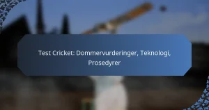 Test Cricket: Dommervurderinger, Teknologi, Prosedyrer