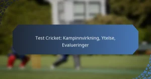 Test Cricket: Kampinnvirkning, Ytelse, Evalueringer