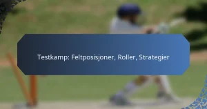 Testkamp: Feltposisjoner, Roller, Strategier