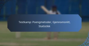 Testkamp: Poengmetoder, Gjennomsnitt, Statistikk
